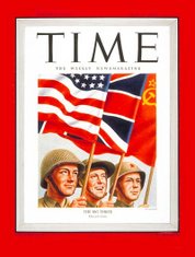 The "Big Three" on the cover of TIME (May 14, 1945)