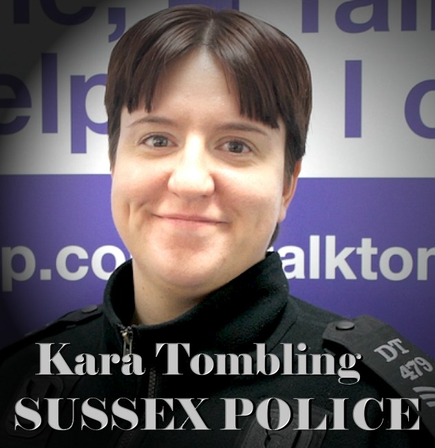 Sergeant Kara Tombling, Sussex Police