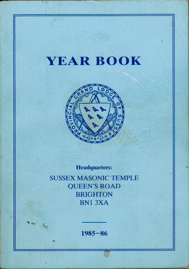 Masonic Year Book 1985 cover