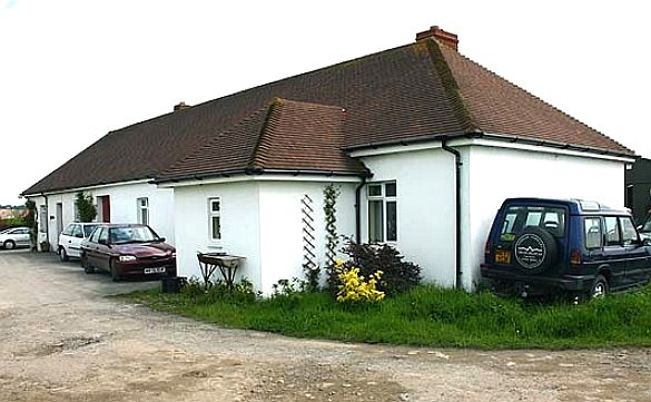 Transmitter block at RAF Wartling is now converted into a cottage