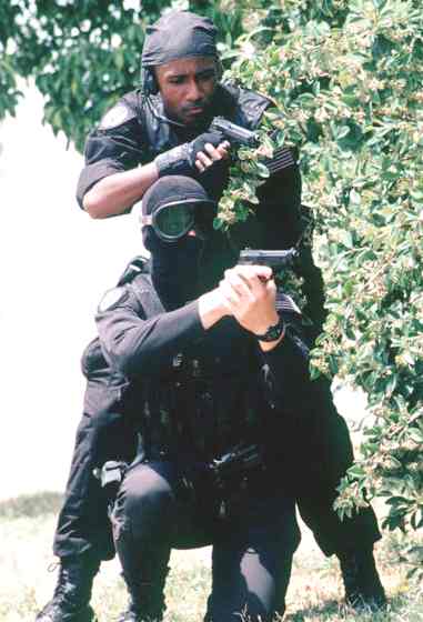 SWAT special tactical unit 60th security police squadron