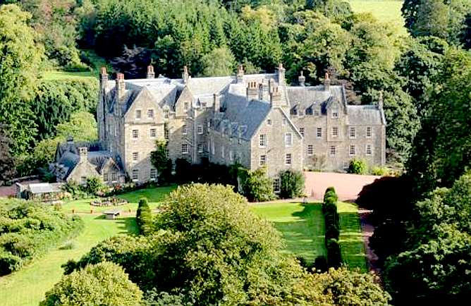 Blair Castle estate in Aryshire, Scotland - I'm alright Jack