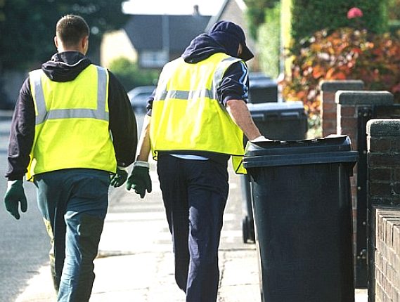 Bin collections in Wealden District, fall far short of health ideals