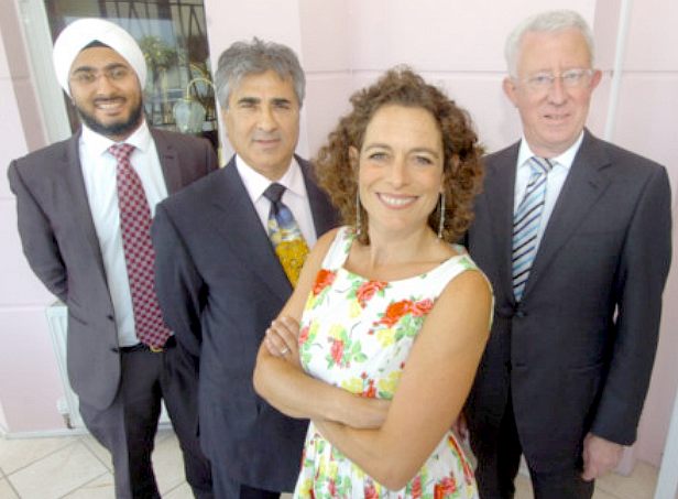 The Hotel Inspector Manas Singh, Sheikh Abid Gulzar, Alex Polizzi and Peter Hawley