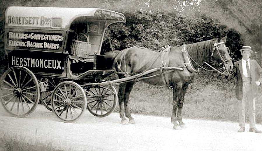 Herstmonceux Bakery at the turn of the century was using electricity to cook