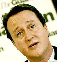 David Cameron, UK Prime Minister