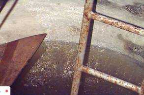 Cooling water, underground condensation chamber