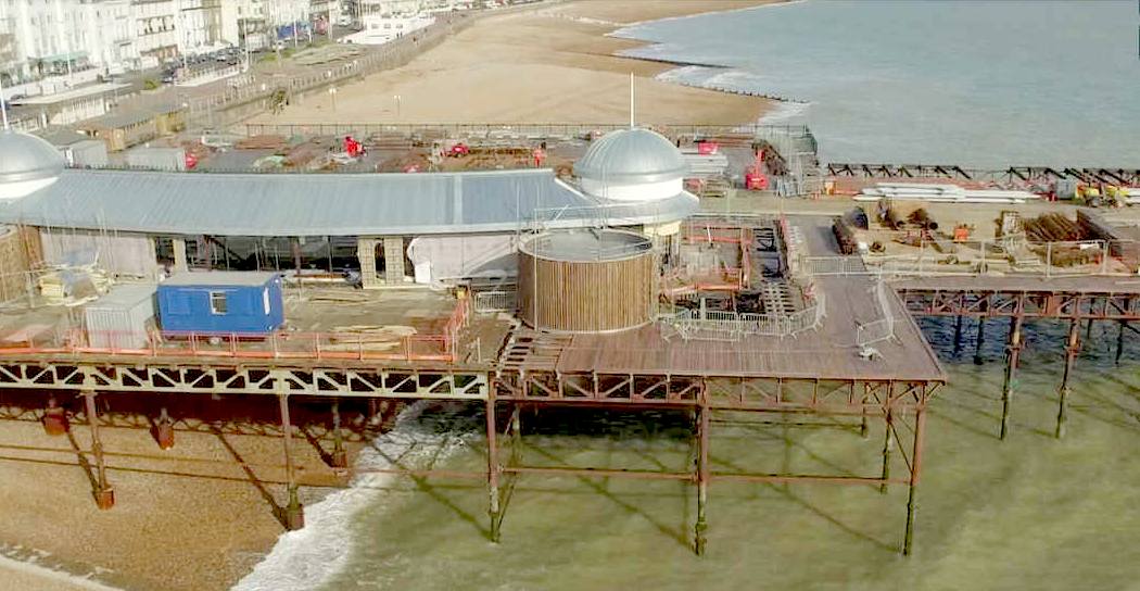 Hastings pier south coast heritage restoration